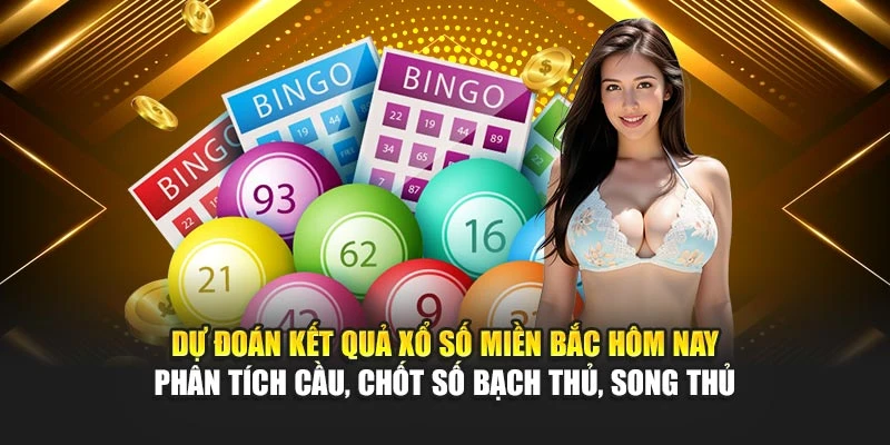 Dự đoán kết quả xổ số miền Bắc hôm nay – phân tích cầu, chốt số bạch thủ, song thủ